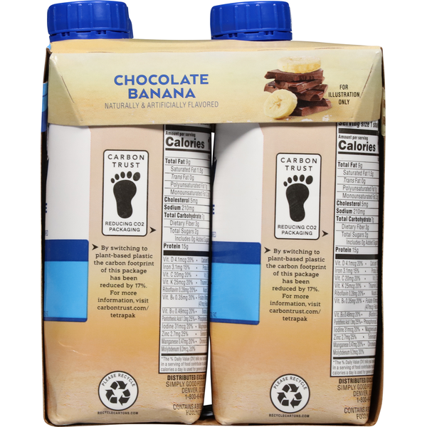 Atkins Protein-Rich Shake, Steady Energy, Chocolate Banana