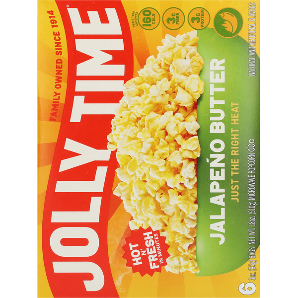 Jolly Time Jalapeno Butter Microwave Popcorn
