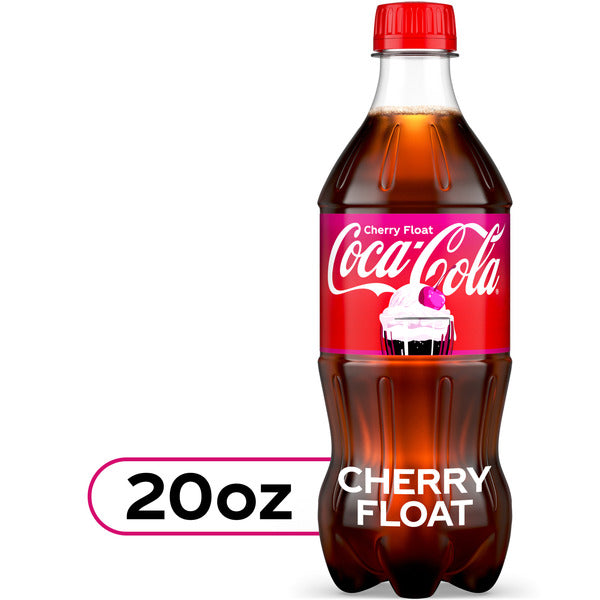 Coca-Cola Cherry Float Soda Bottle