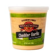 Weyauwega Cheese Cheddar Garlic Cheese Spread️