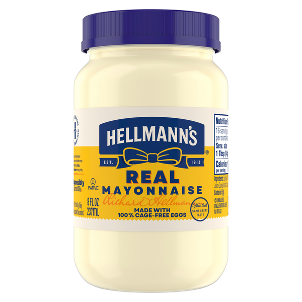 Hellmann's Mayonnaise Jar