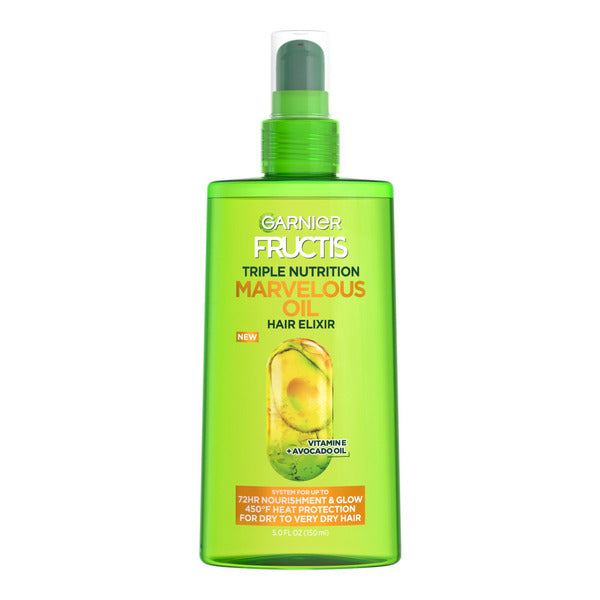 Garnier Triple Nutrition Marvelous Oil Hair Elixir, Dry to Very Dry Hair