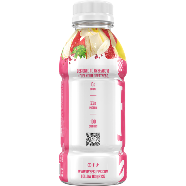 RYSE Zero Sugar Strawberry Banana Clear Protein