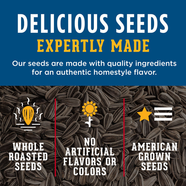 DAVID Seeds Salted and Roasted Sunflower Kernels, Keto Friendly Snack