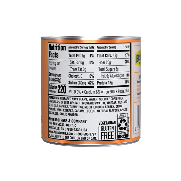 Bush's Best Zero Sugar Added Baked Beans