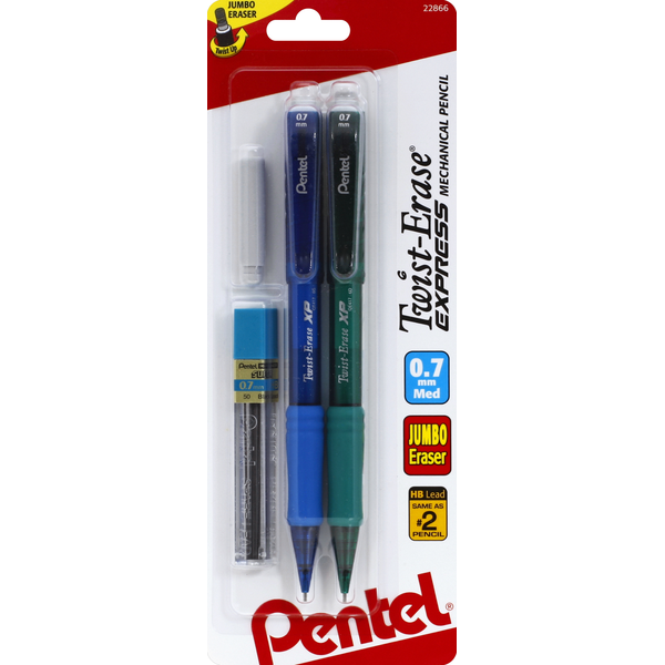 Pentel Mechanical Pencils, Express, Med (0.7 mm)