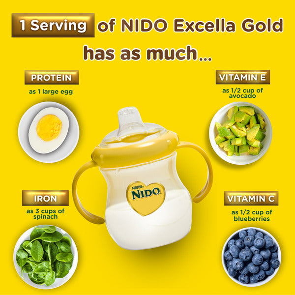 Nestlé Nido Excella Gold Original Toddler Milk Beverage Powder Mix