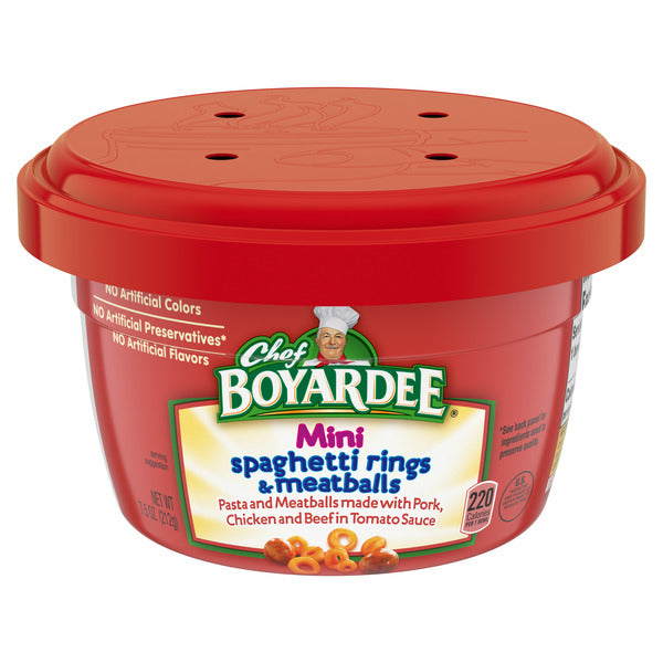 Chef Boyardee Mini Spaghetti Rings & Meatballs
