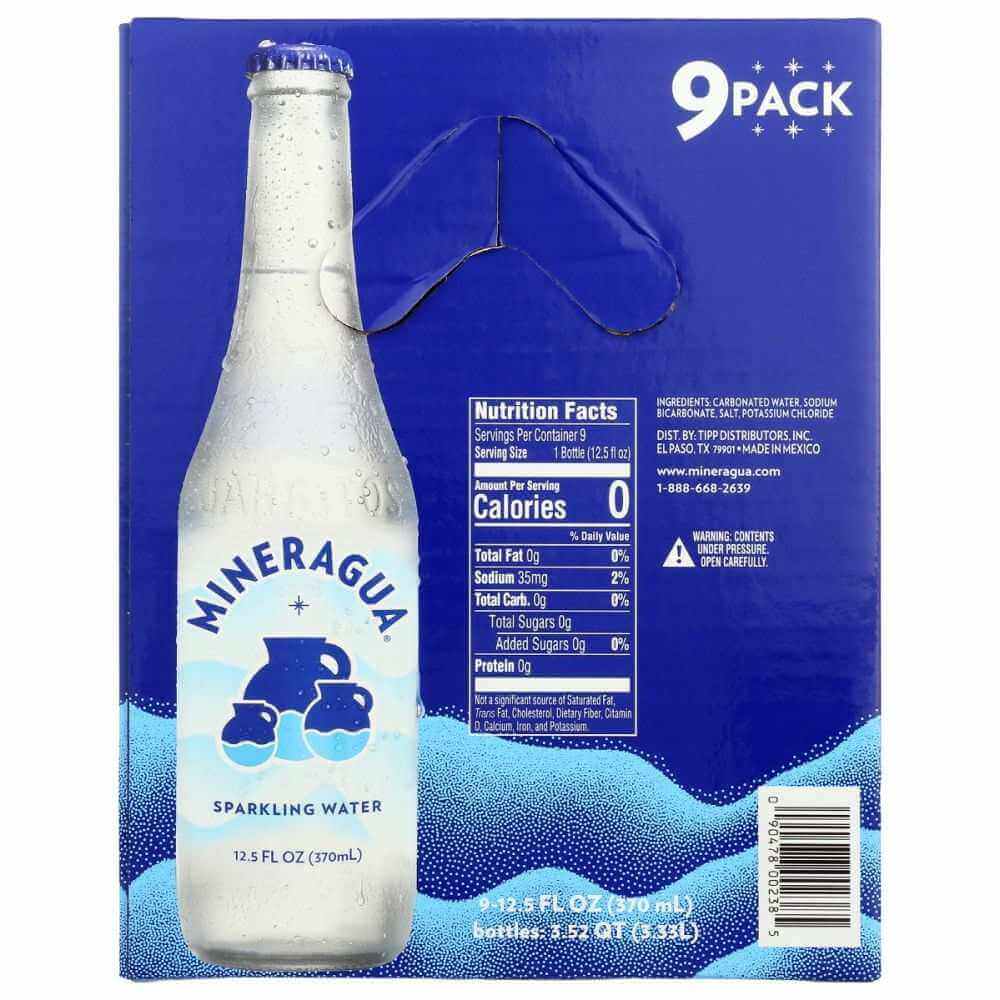 Mineragua Sparkling Water 9-Pack (112.5 oz) | Sparkling Water USA.....