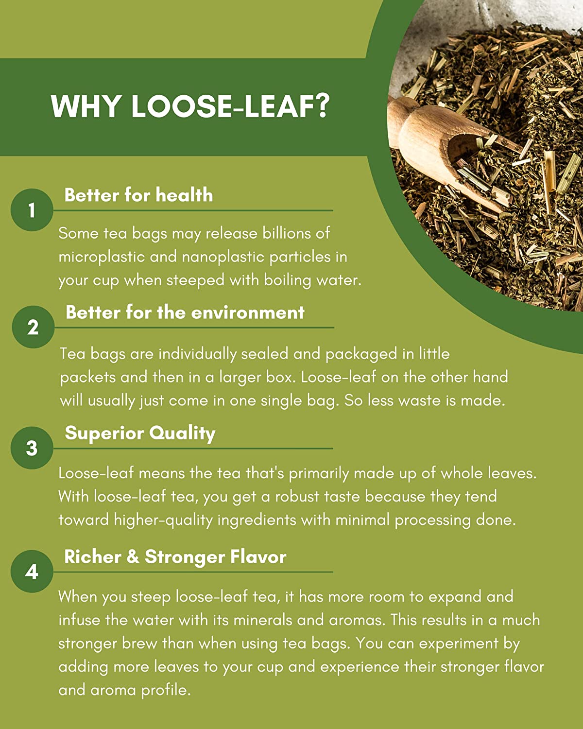 Lemon Spearmint Tea, Refreshing Herbal Blend - Organic & Kosher