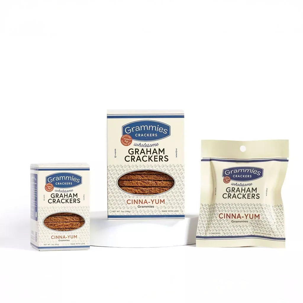 Grammies Crackers Cinna-Yum Bag - 10 Bags x 1.25 oz case