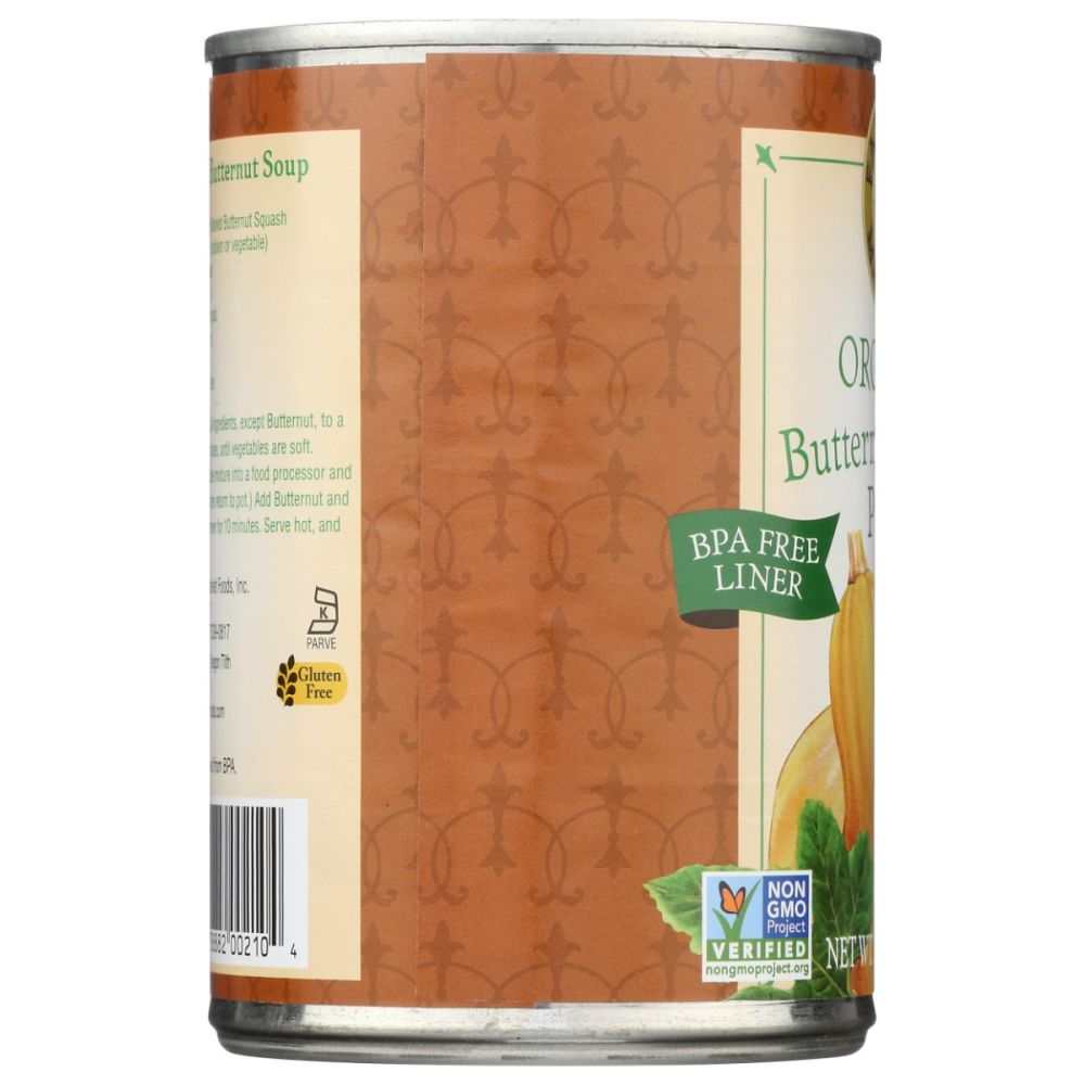 FARMERS MARKET FOODS: Organic Butternut Squash Puree, 15 oz