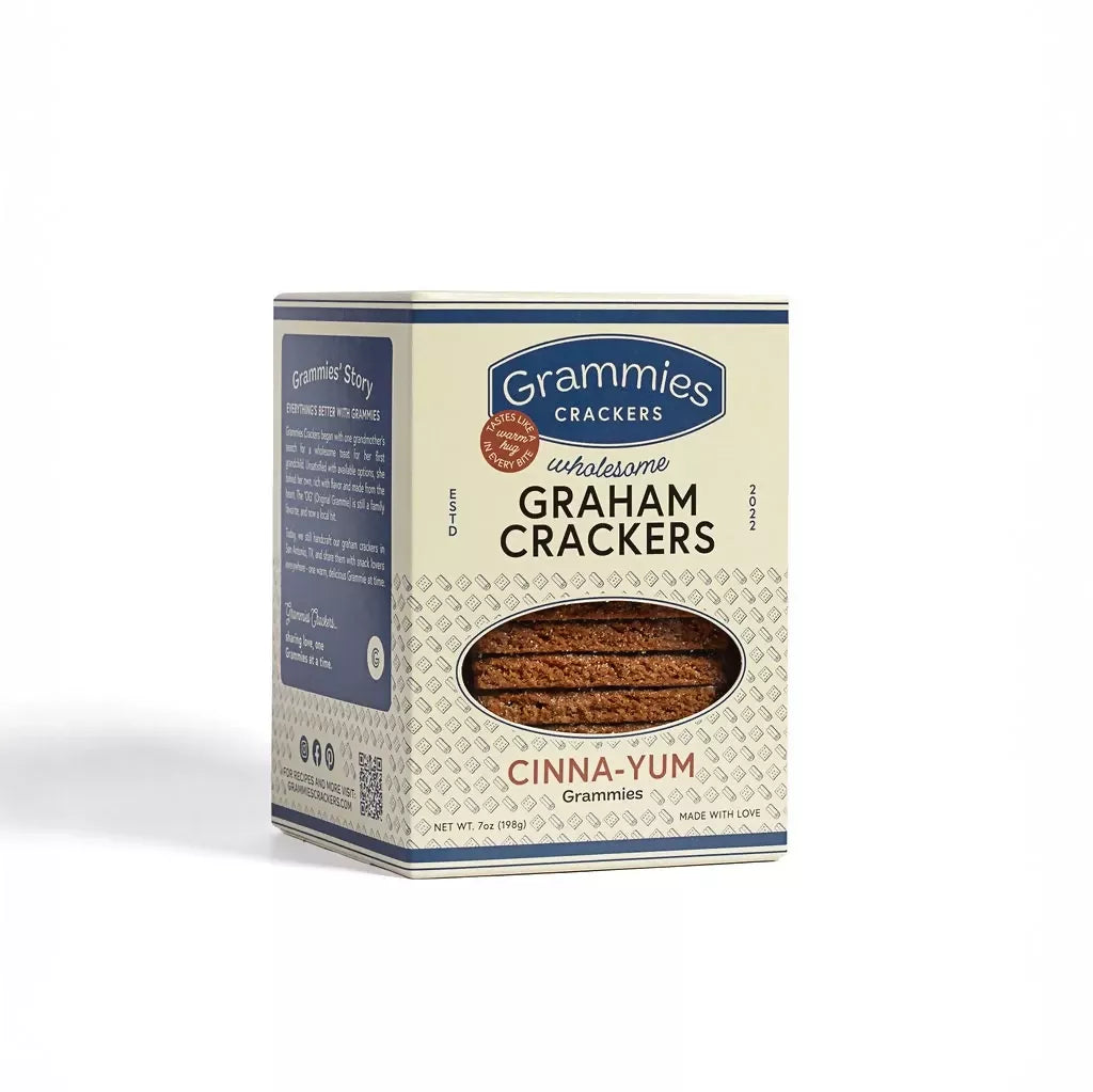 Grammies Crackers Cinna-Yum Bag - 10 Bags x 1.25 oz case