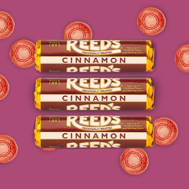Reed’s Cinnamon Hard Candy Rolls