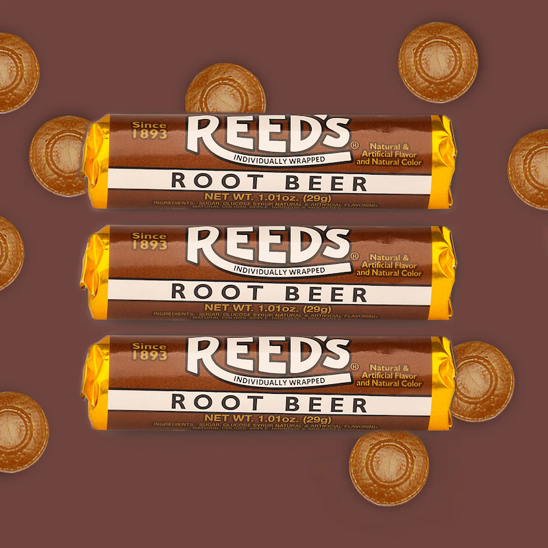 Reed’s Root Beer Hard Candy Rolls