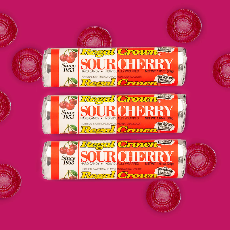 Regal Crown Sour Cherry Rolls