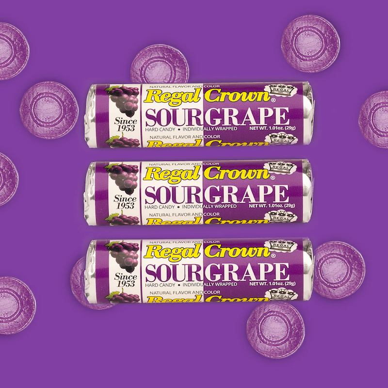 Regal Crown Sour Grape Rolls