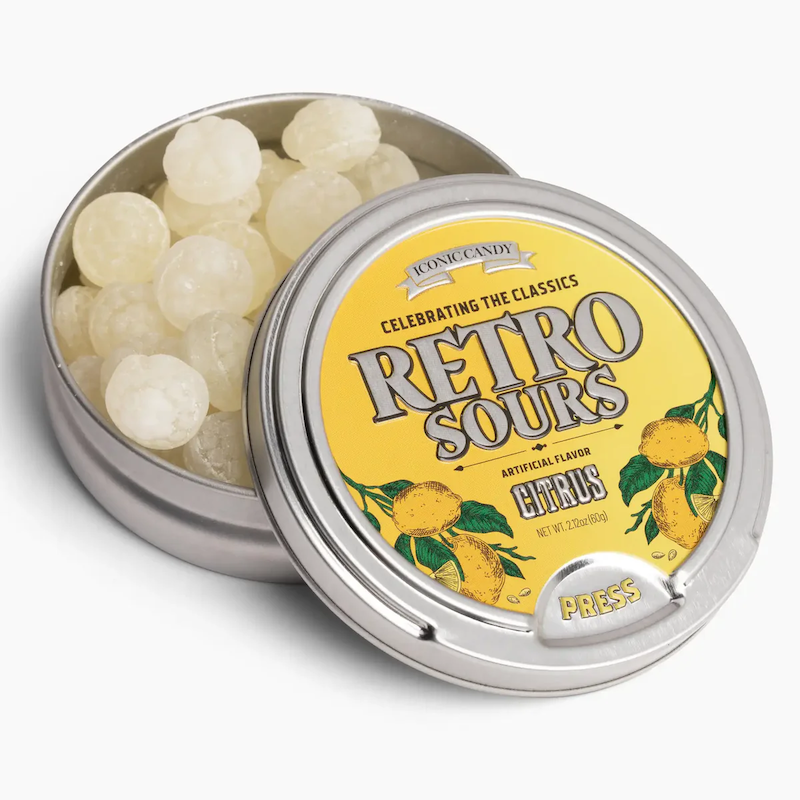 Iconic Candy Retro Sours Citrus