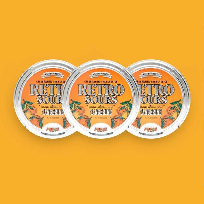 Iconic Candy Retro Sours Tangerine