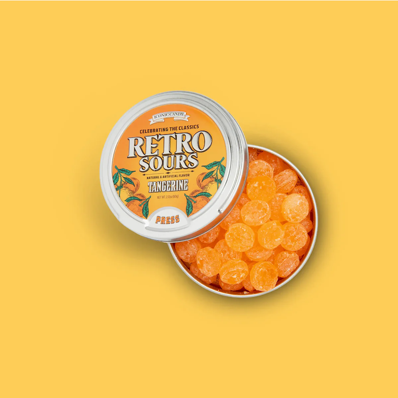 Iconic Candy Retro Sours Tangerine