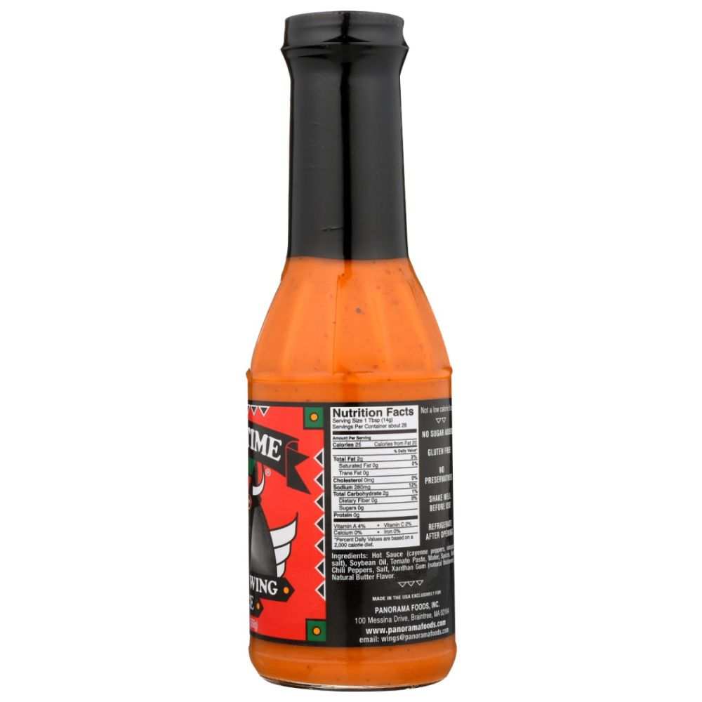 WING TIME: Buffalo Wing Sauce Hot, 13 oz
