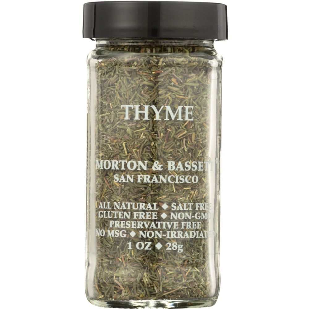 MORTON & BASSETT Thyme Spices - Perfect for Cooking| Enhance| Garnish
