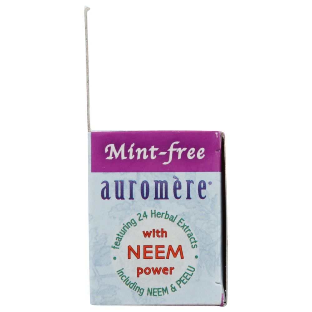 AUROMERE Mint Free Ayurvedic Toothpaste - 4.16 oz | Herbal Oral Care