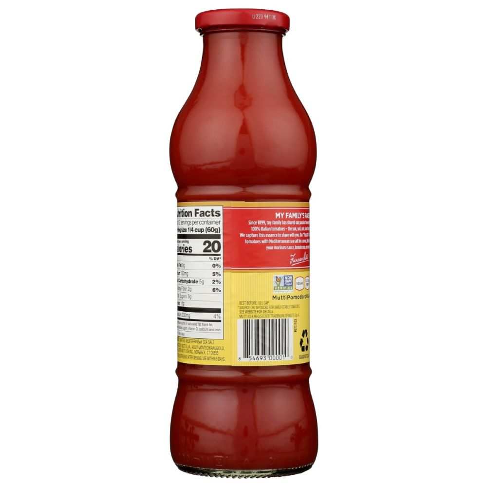 MUTTI: Tomato Puree, 24.5 oz