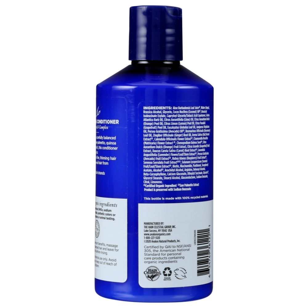 AVALON ORGANICS: Thickening Biotin B Complex Conditioner, 14 oz